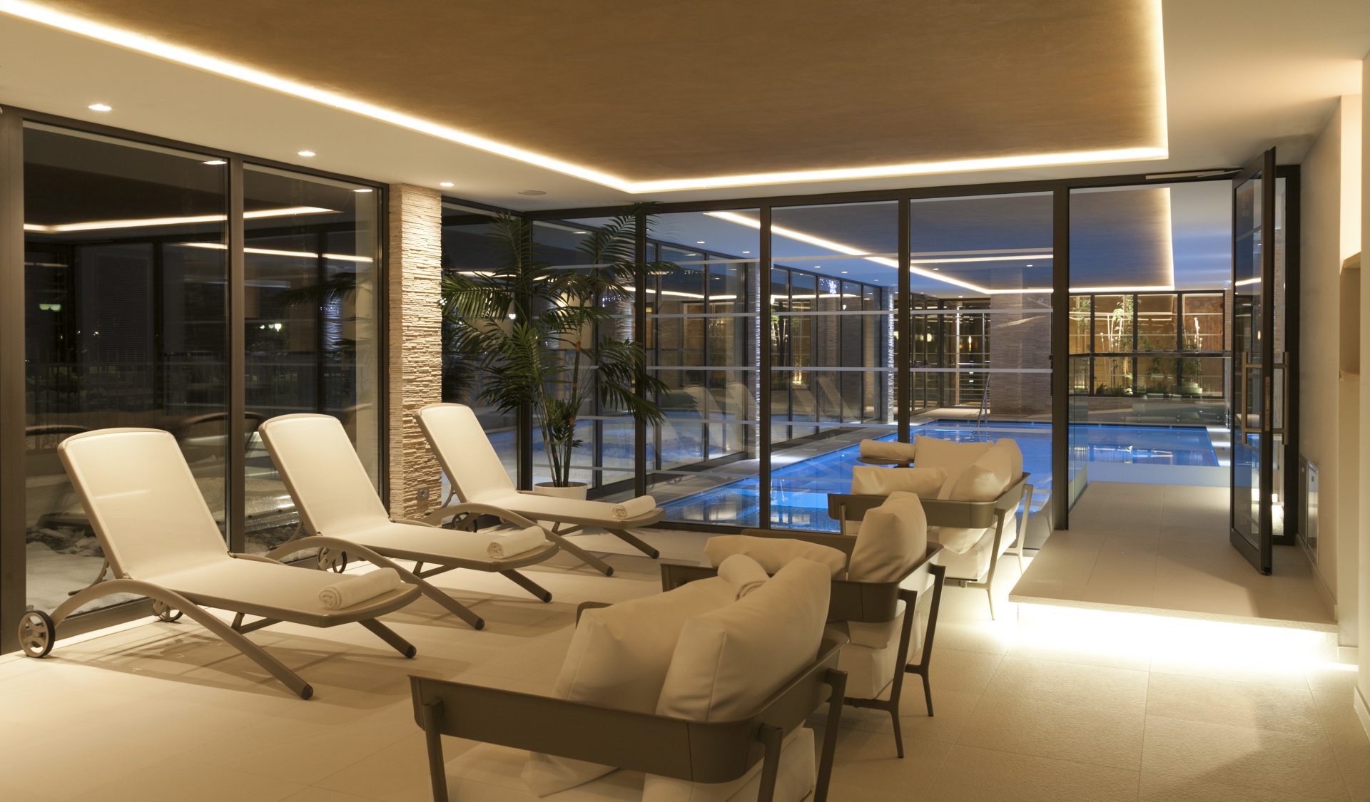 Area relax centro benessere