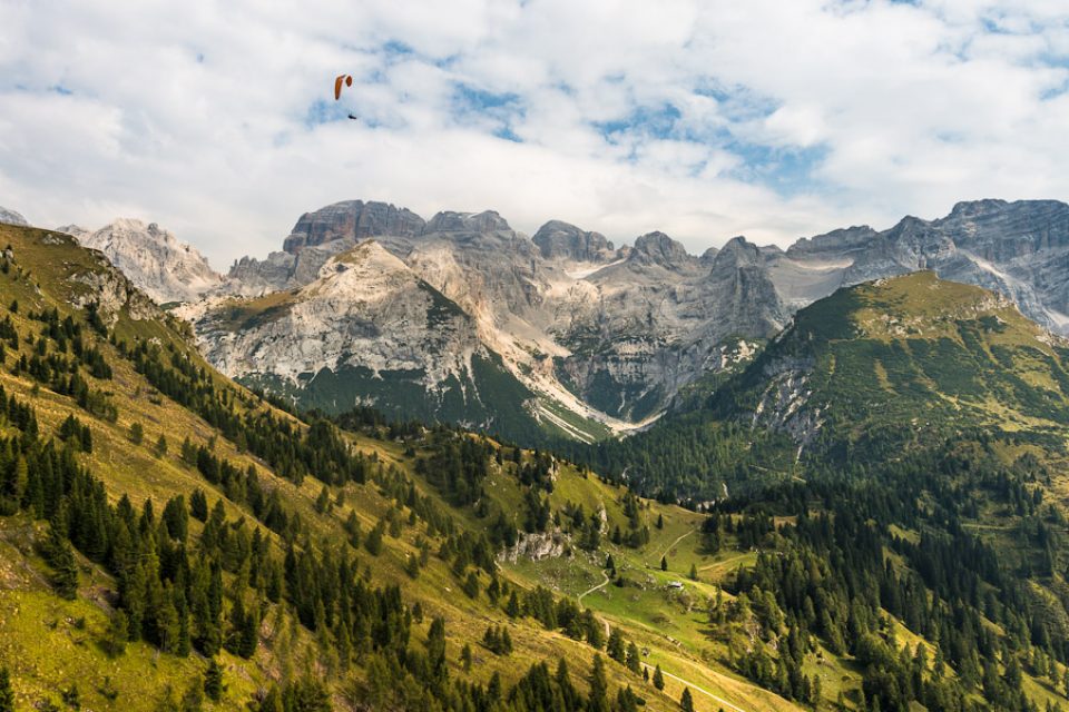 Veduta aerea Pinzolo